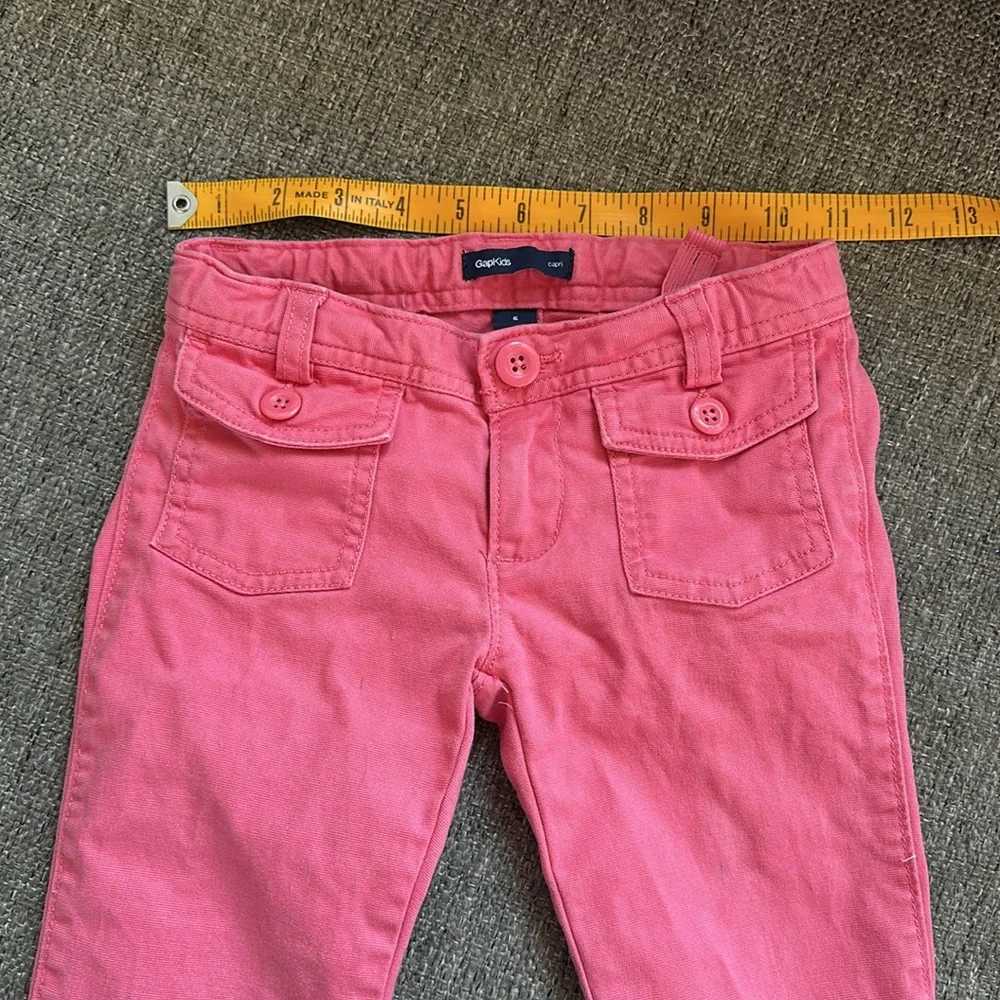 GAP Kids Girls Coral Capri pants Size 5